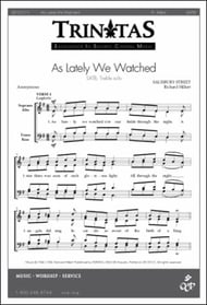 As Lately We Watched SATB choral sheet music cover Thumbnail